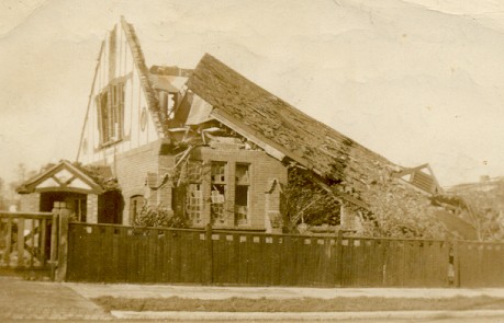 Greenford Baptist Church bombed second world war